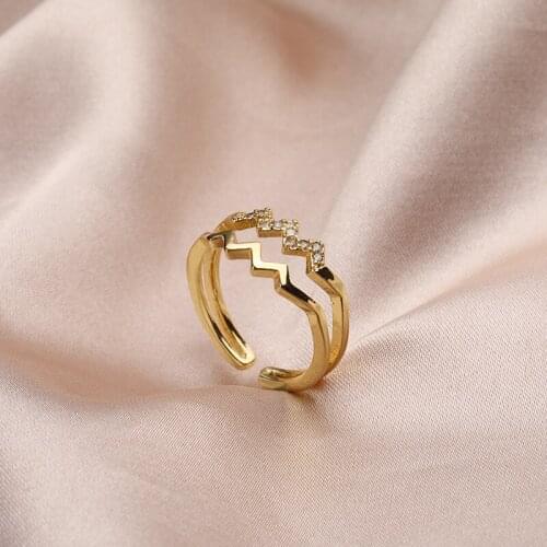 New ring adjustable finger ring fashion