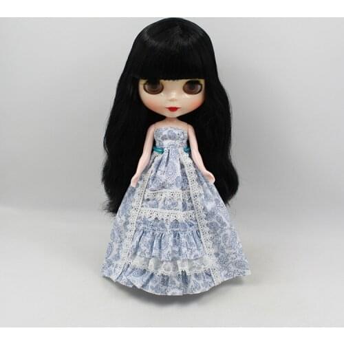 Nude blyth Doll ,black hair Fashion doll 30cm ,1/6 doll