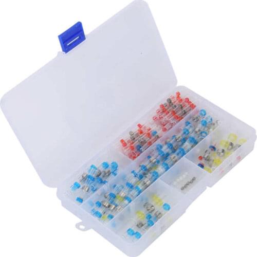 Wire Crimp Terminal Welding Terminals Heat Shrink Butt Connectors Multipurpose for Aerospace for Ship for Electronics for