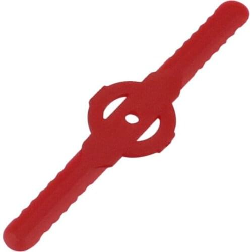 5pcs Plastic Lawn Mower Blades Grass Trimmer Head Replacement Cutter Garden Tool T5UC