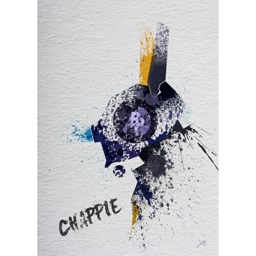 Home Decor Chappie Movie 1015 1-Silk Art Poster Wall Sicker Decoration Gift