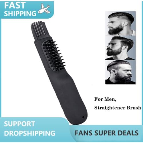 Beard Straightener For Men And Heated Beard Straightening Brush Multifunctional Electric Beard Comb Electric Hair Brush