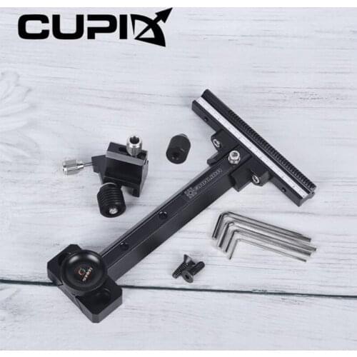 1pc Archery Compound Bow Sight Aluminum Alloy Black Sight Hunting Compound Bow Sight Stand Shooting