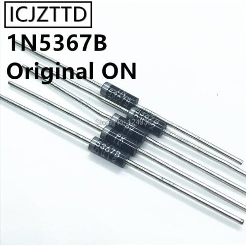 10pcs 1N5367B 43V 1N5367 1N5367BRLG 43V DO-15 DO15 CASE17-02 ORIGINAL