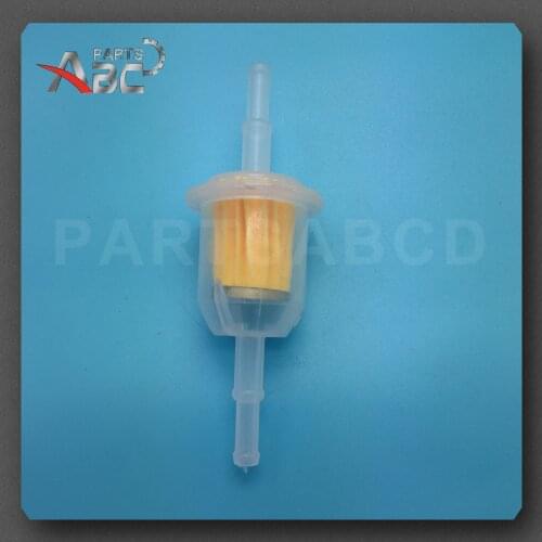10PCS OF GAS FILTER ATV MOTORCYCLE CLEAR INLINE GAS CARBURETOR FUEL FILTER