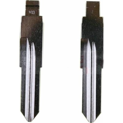 103# Key Blade For Old MG 3 Modified Flip Remote Key blank with Middle Slot