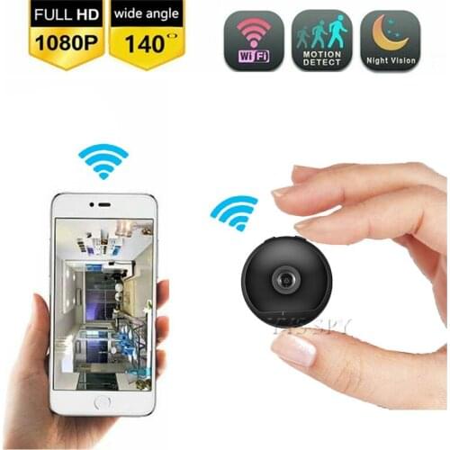 1080P Wifi Mini Camera Motion Detect Night Vision Wireless IP Camaras Espia HD Video Camcorder Security Body Secret Micro Cam