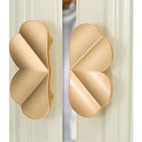 32 64mm modern simple fashion Creativity brass kitchen cabinet dresser door handle pearl gary drawer cupboard tv cabinet knob