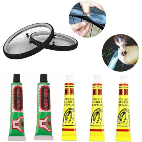 5/10PCS Bicycle Tire Mountain Bike Tire inner Tube Puncture Repair Rubber Cement Puncture Repair Tools Best Quality