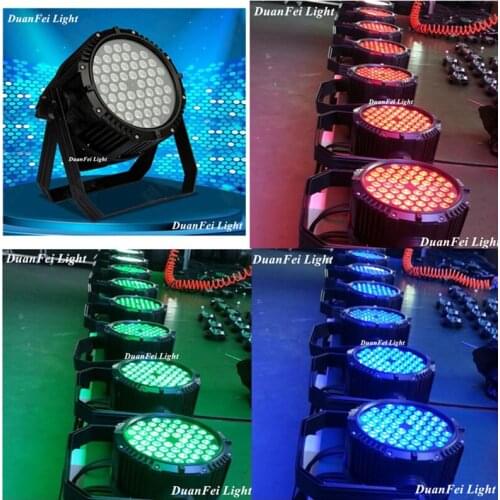 8lot dmx outdoor led rgb par 54x3w 3in1 rgb par light led rgb floor stage spot wash lamp par 54 led ip65