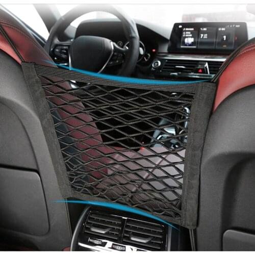 Car Organizer Net Storage Seat Back Stowing cargo net For BMW 7 Series G11 G12 740li 750li Kia Sedona Grand Carnival