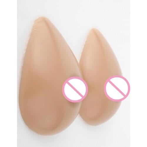 C Cup 800g/pair Silicone Breast Implants In The Form of Fake Breast Bra Insert Pad Enhancer Suitable for Cross-dressers