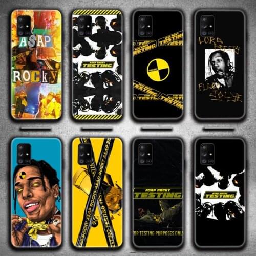 ASAP Rocky Rapper Phone Case For Samsung Galaxy A21S A01 A11 A31 A81 A10 A20E A30 A40 A50 A70 A80 A71 A51