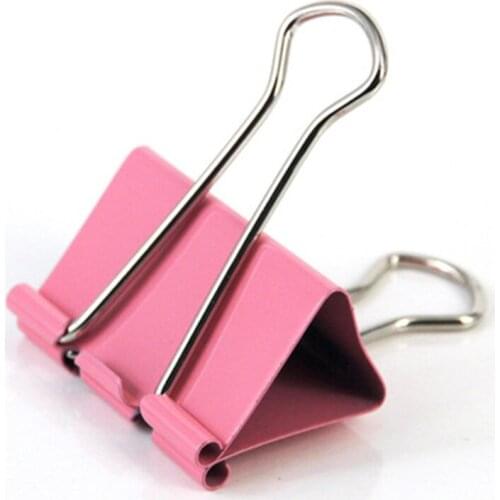 DL Put 8554 25mm color clip tail dovetail clip 48 pack stationery wholesale Wallet Wholesale price office & school stationery