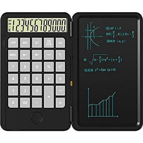 Calculator, Rechargeable Multifunctional Desktop Calculator Notepad