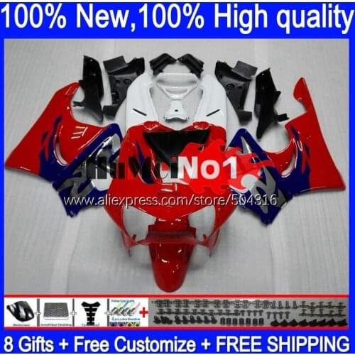 Body For HONDA CBR900RR CBR919RR 110MC.12 CBR 919RR CBR900 RR blue red CBR 919 RR CC 900RR 1998 1999 CBR919 RR 98 99 Fairing