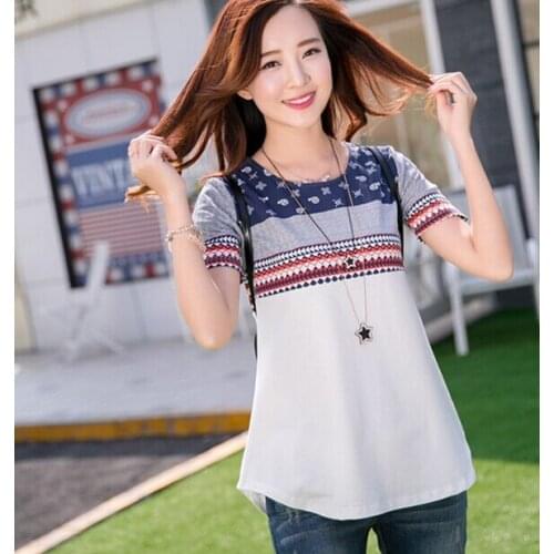 Hot Sale Summer T Shirt Women Korean Fashion Clothing Short Sleeve T-shirt Women Graphic Tees Tops Plus Size 4XL Tshirt