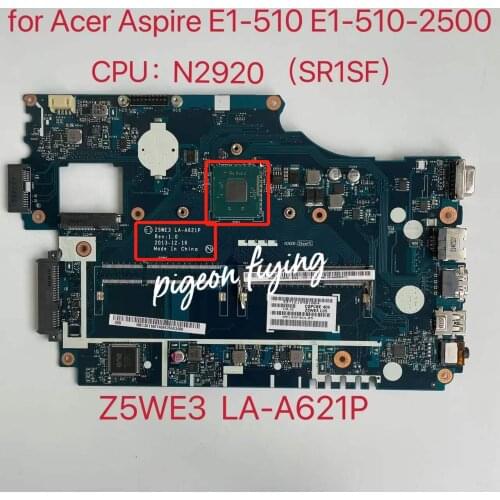 ACER macro NBMPK11001 E1-510 LA-A621P motherboard display