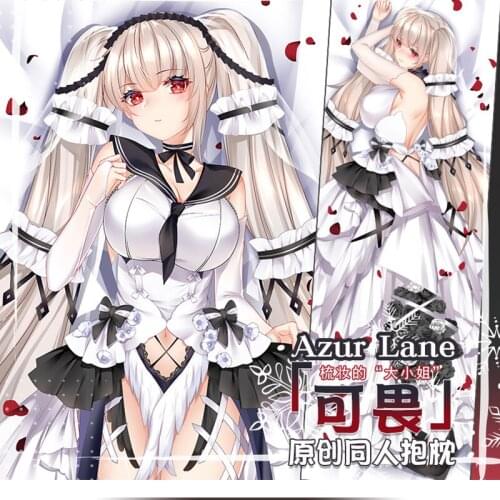 Original bilan hangxian azur lane Formidable Dakimakura Body Pillow Case Japanese Otaku Anime Pillow Cover Xmas Gifts