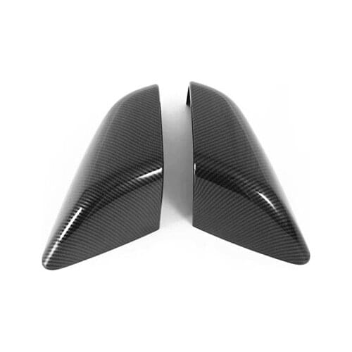 It is suitable for the exterior decoration modification for Tesla Tesla modelx rearview mirror cover carbon fiber protective