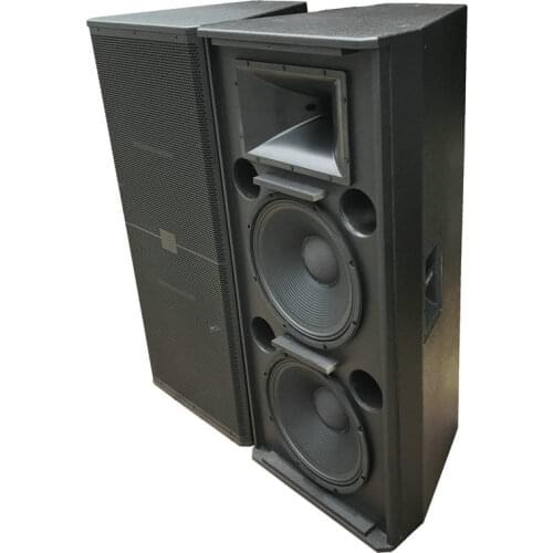 QE-002 Professional Audio Empty Speaker Box Dual 15 Inch Woofer units Easy Installing Good Quality Professional Packing