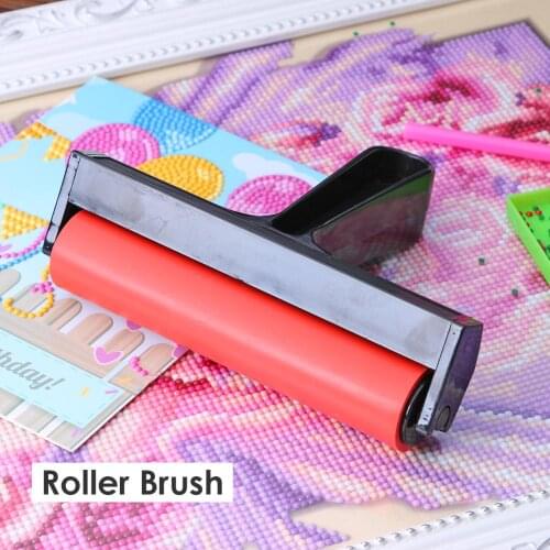 Rubber Roller Brush Multifunction DIY Diamond Painting Tool Roller Brushing Craft Art Drawing Tools for Home
