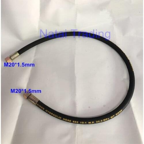 High pressure oil inlet pipe oil tube for fuel injection pump test bench rubber tube pressure bearing 25.6Mpa