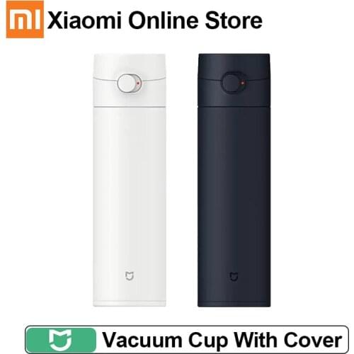 Xiaomi Mijia Vacuum Cup With Cover Version 316L Stainless Steel 480ML Large Capacity Ultra-Light Sports Water Cup Vacuum Cup