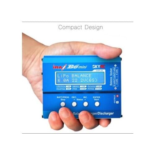 Original SKYRC Imax B6 Mini 60W Professional Battery Balance Charger Discharger Multi-function For RC Helicopter Drone Charging
