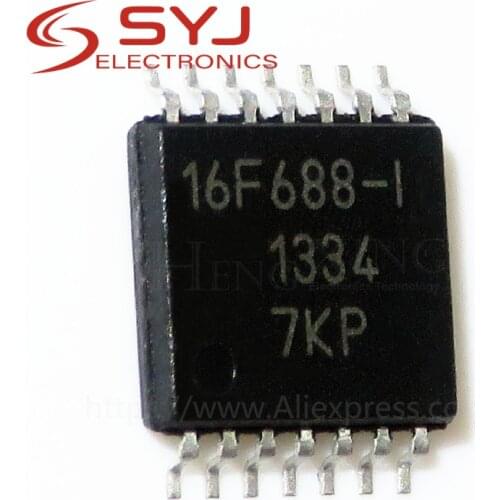1pcs/lot PIC16F688-I/ PIC16F688 TSSOP-14 In Stock