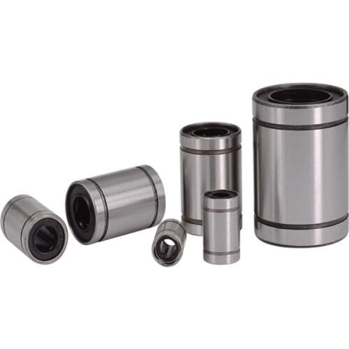 10Pcs LM3 LM4 LM5 LM6 LM8UU LM10UU LM12 LM16 LM20 Linear Bushing 8mm CNC Linear Bearings Manufacturer supply 3D printer parts