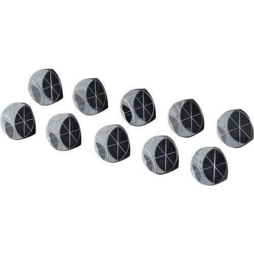 10PCS Silver Coated 1inch Corner Cube Prism, Plated 25.4mm