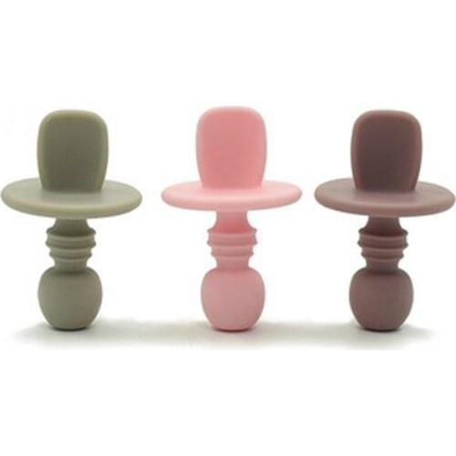 3PCS Baby Silicone Spoon Best Design BPA Free Tableware Toddlers Infant Feeding Accessories Safe Silicone Feeding Set