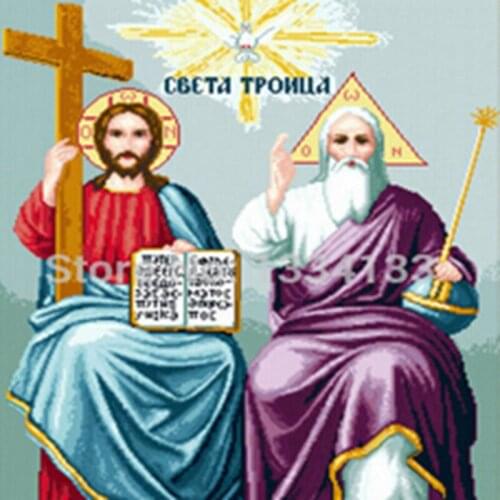 YNX new 5D diamond painting cross round diamond cross stitch hanging picture square diamond DIY religious diamond painting