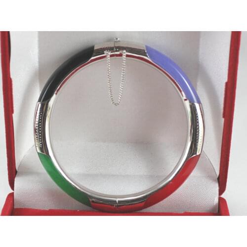 Charm lady 's 57 MM nice design color shone bracelet pour parti