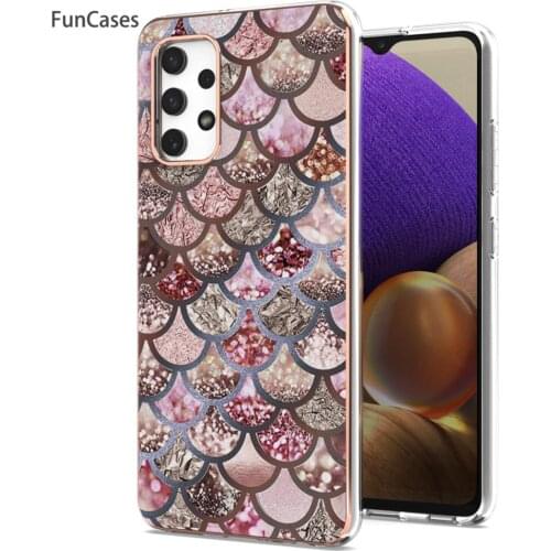 Support Wireless Charging IMD Phone Cover For Samsung A72 4G Aksesuar Case Fundas Galaxy A32 4G A51 5G A72 A71 A52 A82 TPU Cases