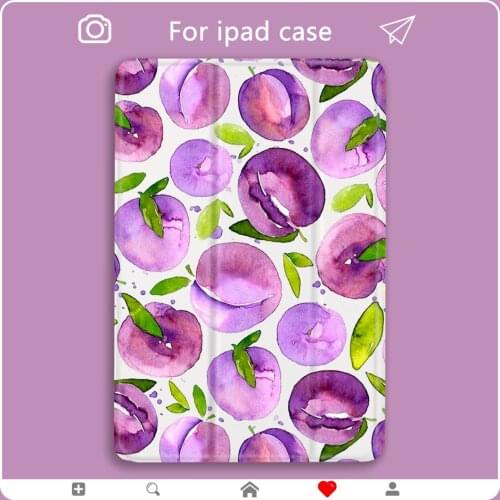 Fruit Peach for iPad Pro 11 Case Cute 2020 9.7 Mini 5 Air 2 Cover 7th Generation Funda Pro 12 9 2018 10.5 Air 3 Mini 2 3 4