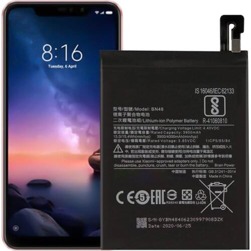 DDONG Xiaomi Redmi Note 6 Pro Batteries