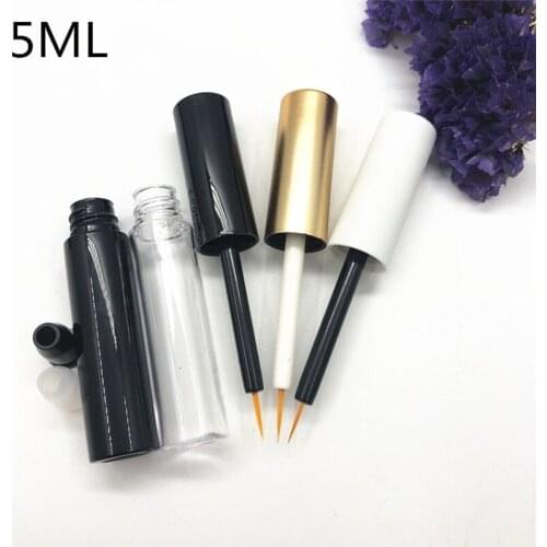 Wholesale 5ml Eyeliner Packing Bottles False Eyelash Glue Bottles VE Oil Growth Fluid Bottles Eye Gel Container Package