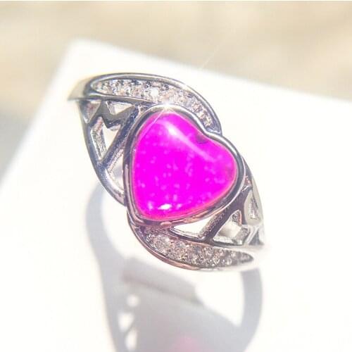 Exquisite Ring for Mother Pink Love MOM Ring Mothers Day Gift Birthday Gift Classic MOM Letter Ring Love Heart Ring Womens