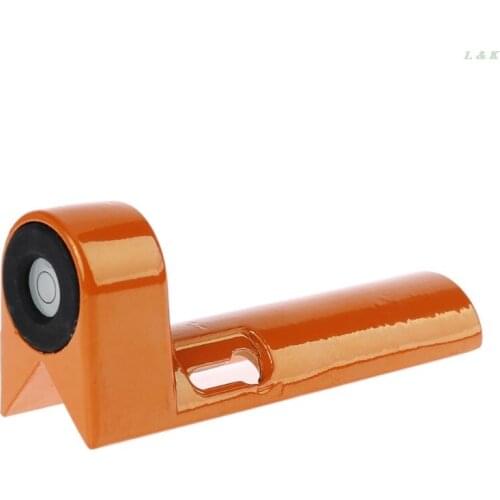 Circular Vial Aluminum Die Cast Rod Level Bubble Spirit 90 Degree for Prism Pole