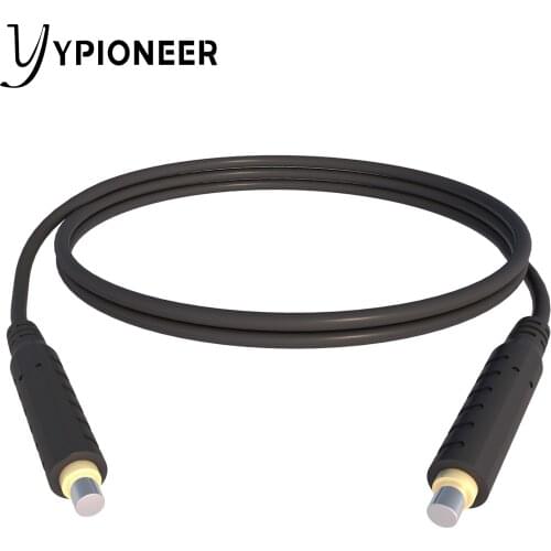 YPioneer 1PC Magnetic Test Leads 30VAC 5A | Low Voltage Magnetic Jumper Silicone Cable 1M - Black T10005.2