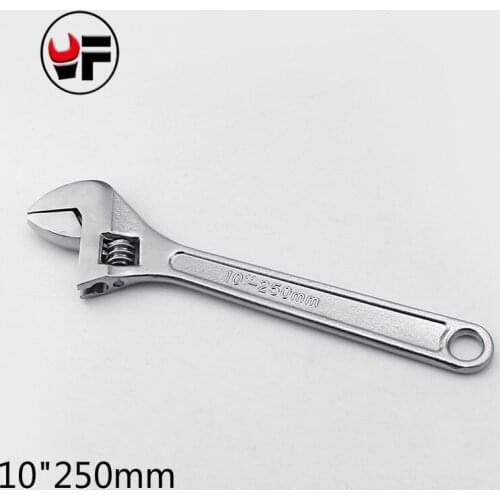 YOFE 10 Inch 250mm Universal Adjustable Wrench High Quality Multi-function Monkey Spanner Hand Tool For Bike Or Car