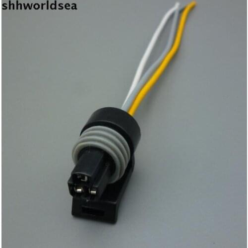 Shhworldsea 4Pcs 3 PIN P2S car Sensor Plug Throttle Position Sensor TPS Waterproof Electrical Connector plug