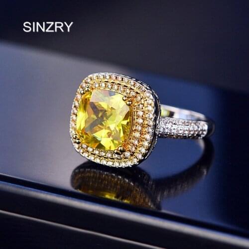 SINZRY Rings With Crystals