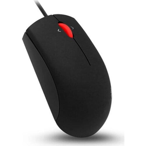 Universal Classic USB Wired Mouse For Business Home Office Gaming Optical Ergonomically Mouse For PC Laptop Frosted Black Mice