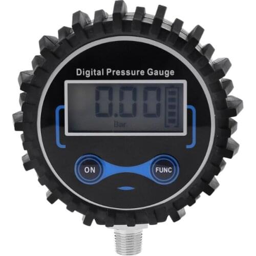 0-200PSI Digital Tire Pressure Gauge Car Air PSI Meter Tyre Pressure Tester 1/8 NPT