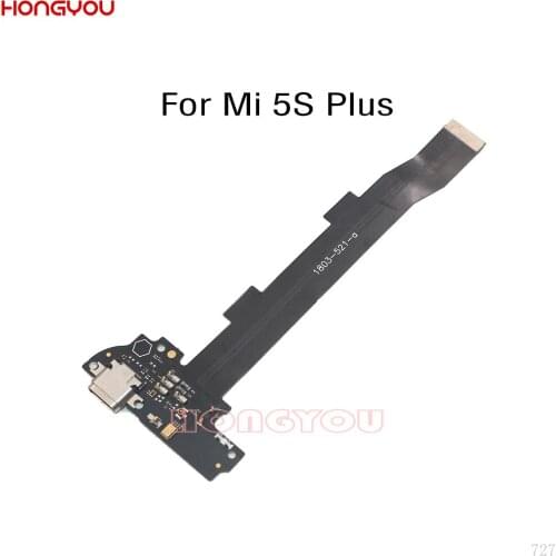 10PCS/Lot For Xiaomi Mi 5S Plus Mi5 M5 USB Charging Port Connector Charge Dock Socket Jack Plug Flex Cable