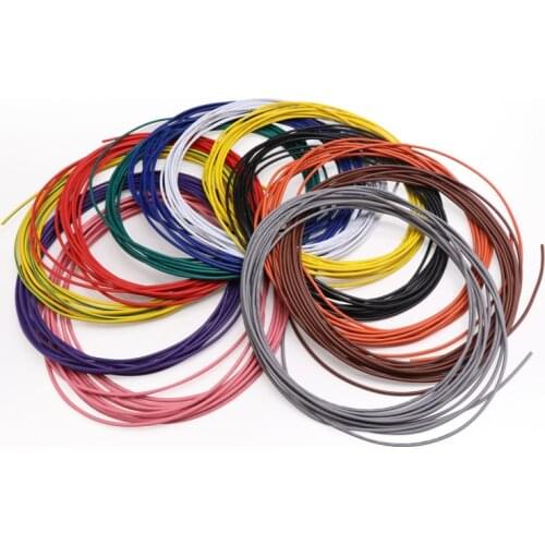 14AWG Green PVC Electronic Cable Wires UL1015 Flexible Stranded Cable Wire OD 3.5mm Tinned Copper 600V