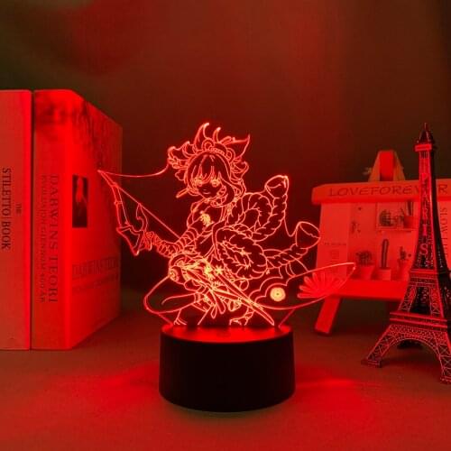 3d Led Lamp Yoimiya Genshin Impact for Kids Bedroom Decoration Child Birthday Gift Room Decor Genshin Impact Led Light Bedside